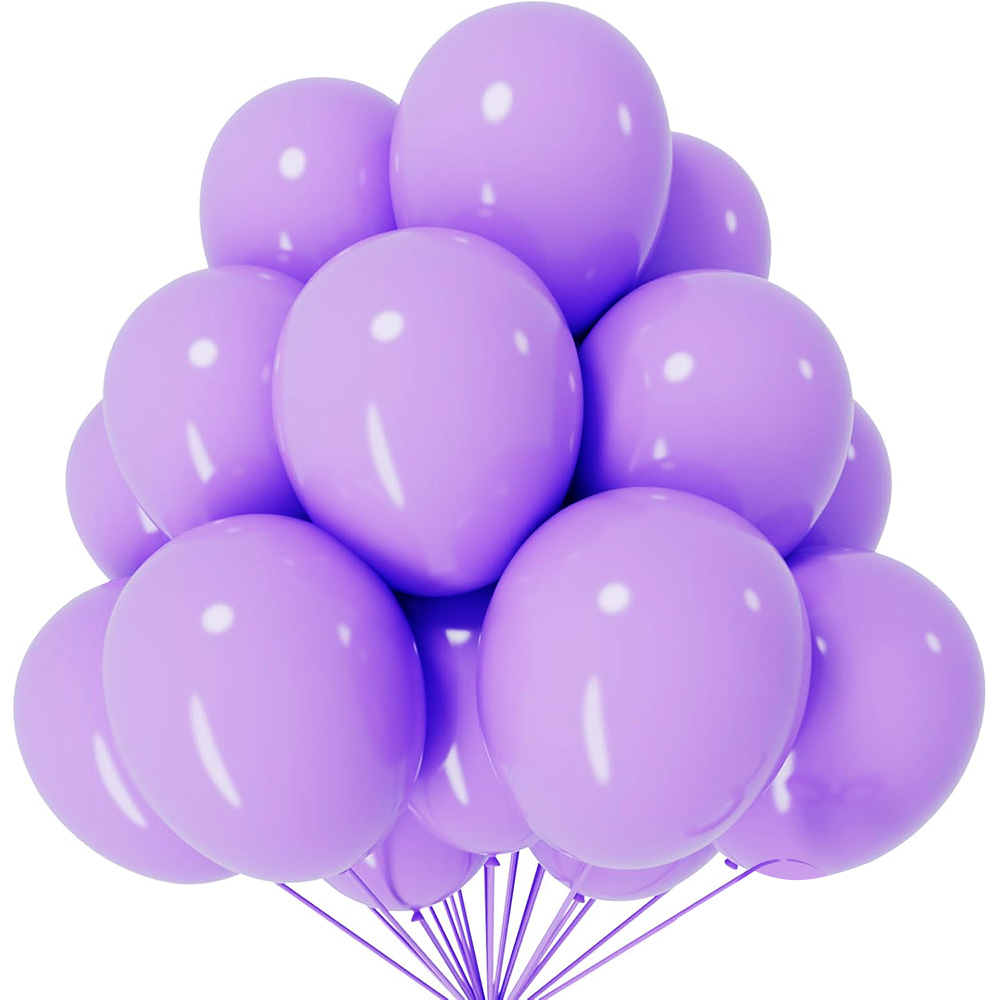 Decor Lighting Pack - Balão de látex roxo claro 5-100