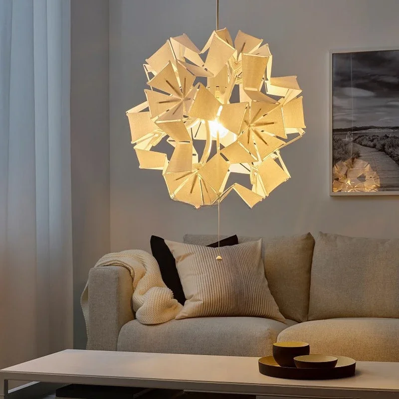 Lighting Decor Store - Flor luxuosa lâmpada de suspensão led
