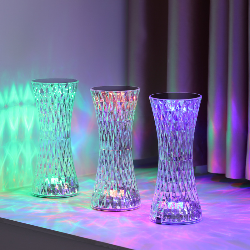 Lighting Decor Bedroom - Luminárias de Mesa de Cristal para