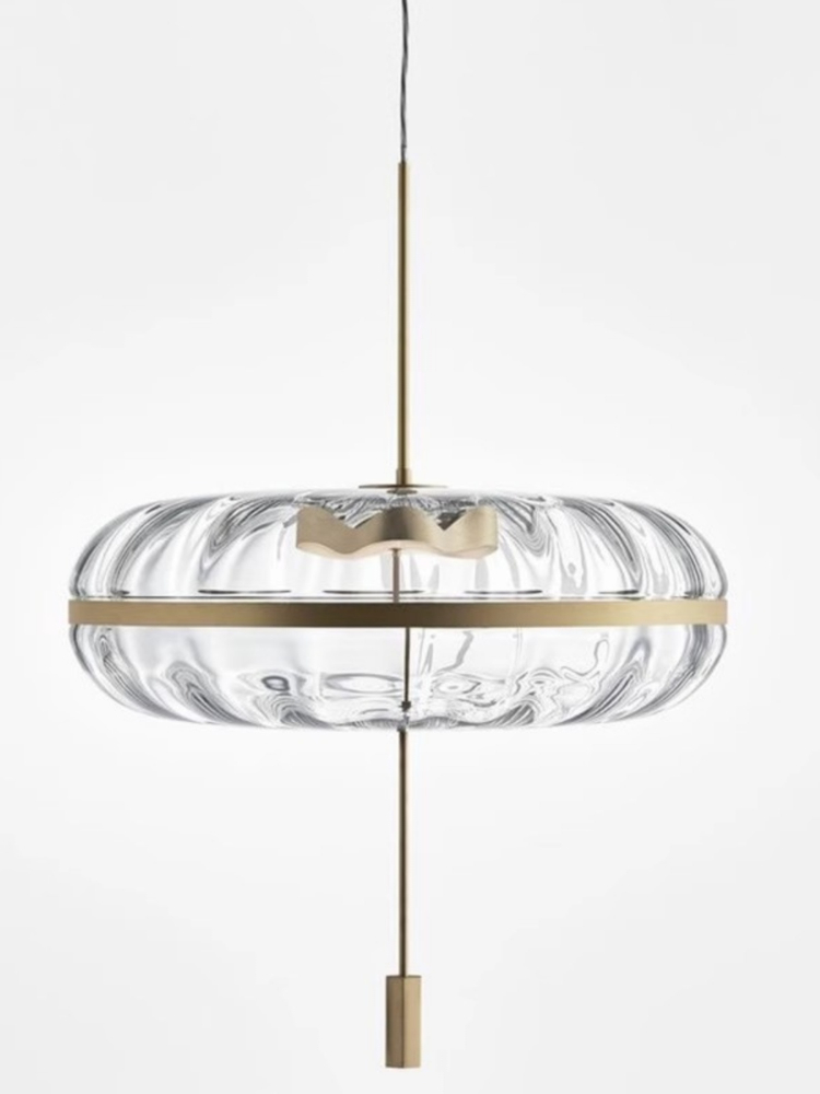 Lighting Decor Store - Circular Glass Restaurante Lustre, Nórdico, Minimalista