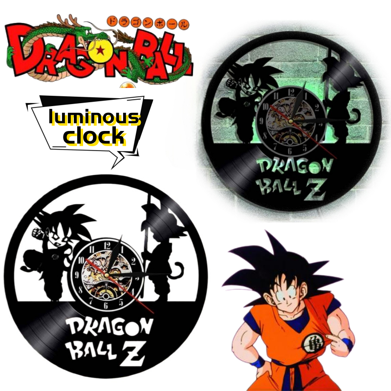 Lighting Home Decor Items - Relógio de Parede Criativo Personalizado Dragon