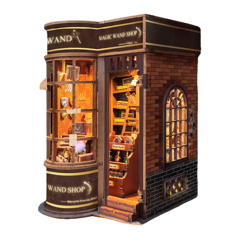 Lighting Decor Store - Diy livro de madeira nook kit