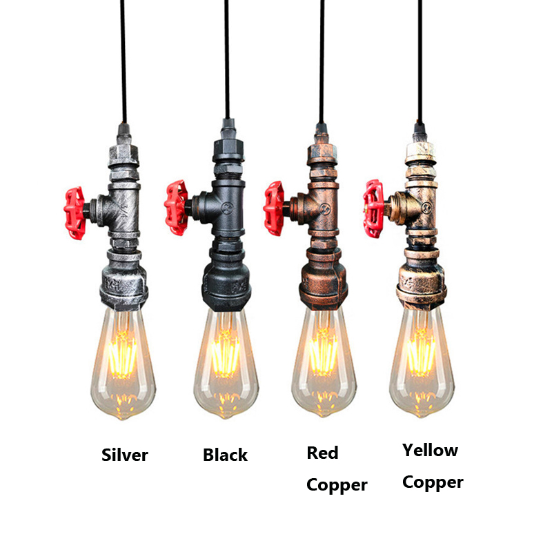 Lighting Home Decor Items - Luminária Pendente Retrô Industrial Estilo Tubo