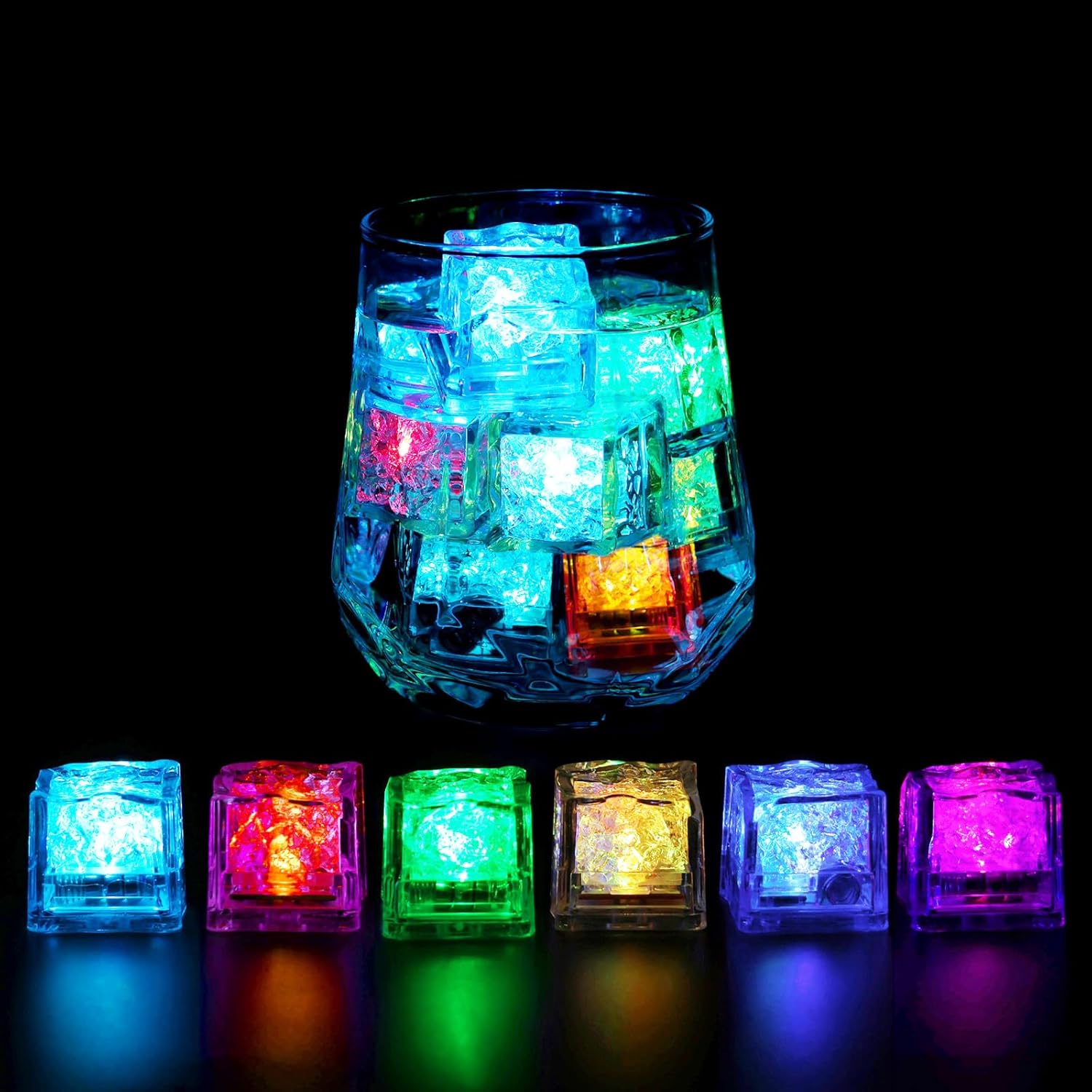 Decor Lighting Pack - 50/100 pacote de cubos de gelo