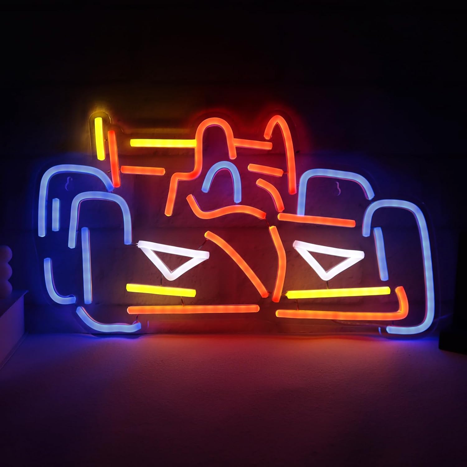 Decor Kart Lighting - Fórmula carros sinais de néon go