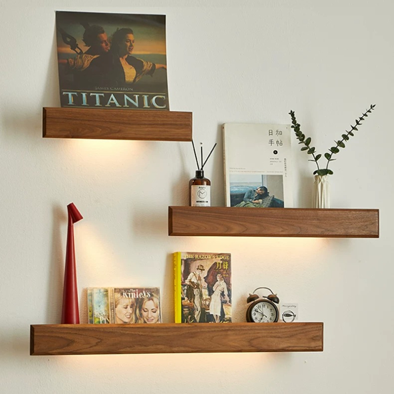 Lighting And Decor Magazine - Prateleira de Armazenamento de Parede em