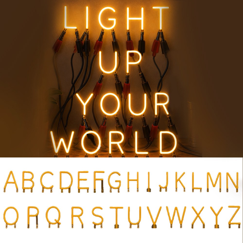 Lighting Decor Store - Letras LED de Filamento 3V de