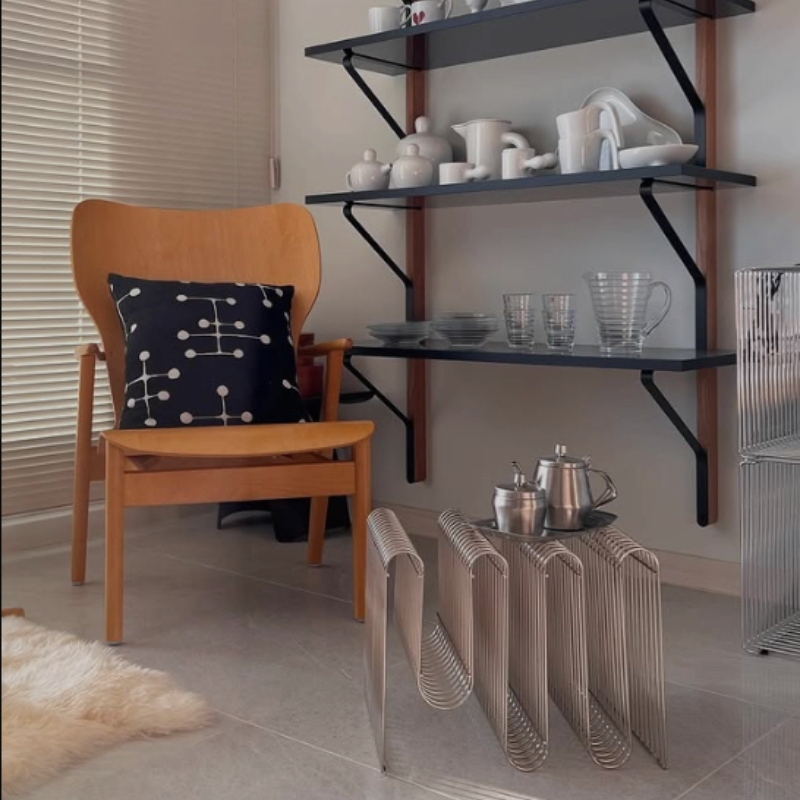 Lighting And Decor Magazine - Expositor de Luxo Leve para Revistas,
