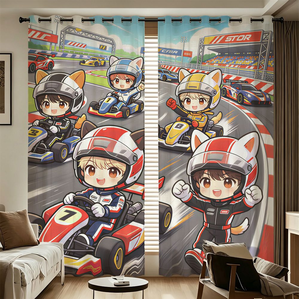 Cortinas com estampa digital d - Decor Kart Lighting avaliação e preço