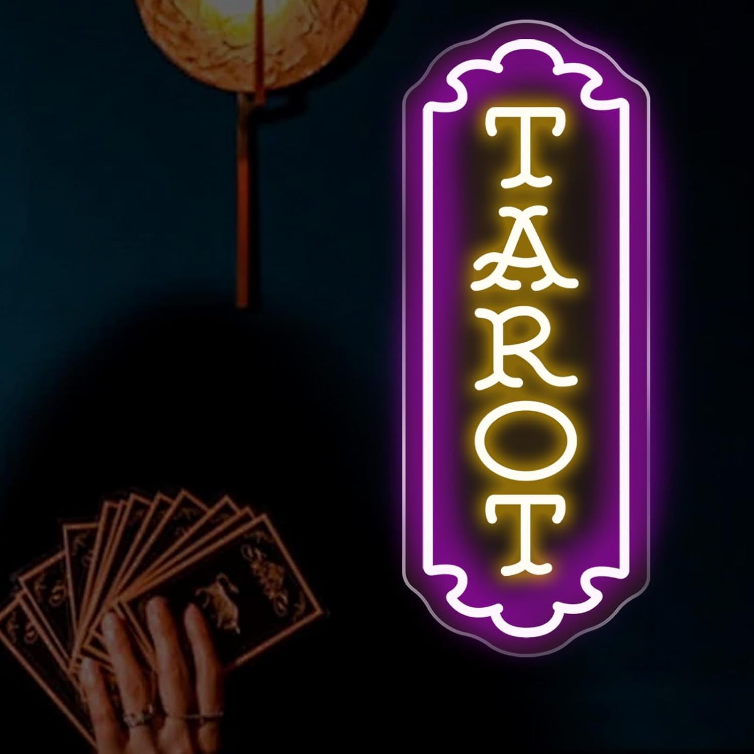 Letreiro de Neon Tarot com Ali - Room Lighting Bedroom Decor avaliação e preço
