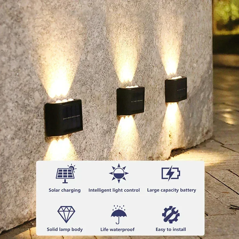 Luz Solar LED para Exterior, L - Yard Lighting Decor avaliação e preço