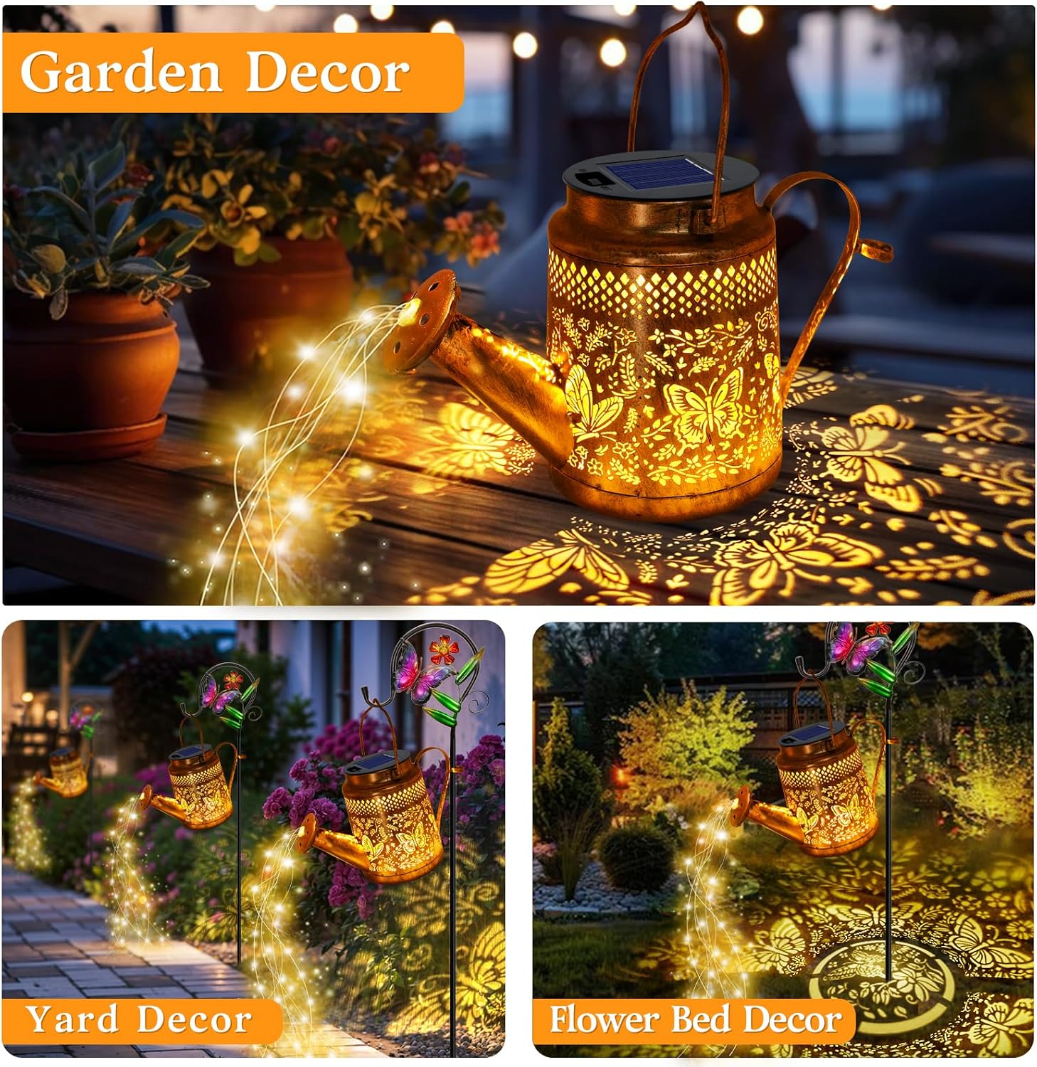 Conjunto de 2 Luzes Solares Gr - Decor Lighting Pack avaliação e preço