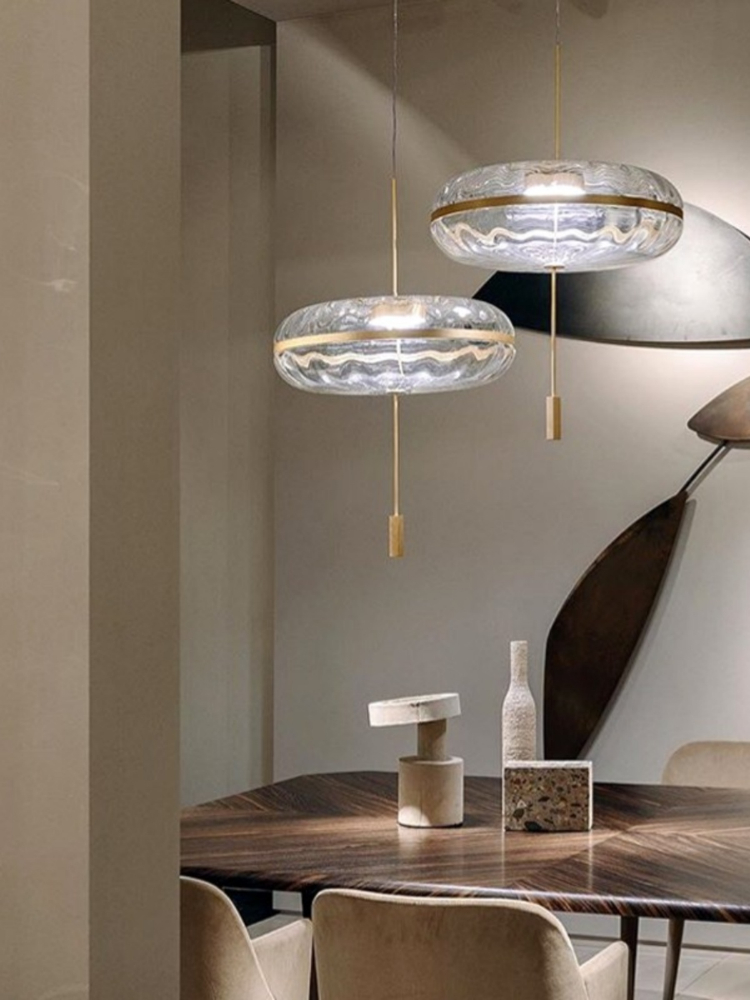 Circular Glass Restaurante Lus - Lighting Decor Store avaliação e preço