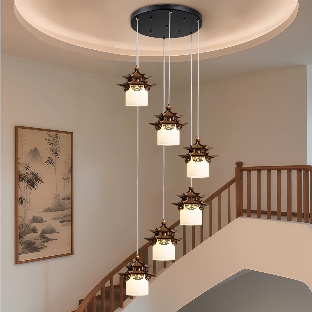 Luminária Pendente de Madeira  - Lighting Decor Bedroom avaliação e preço
