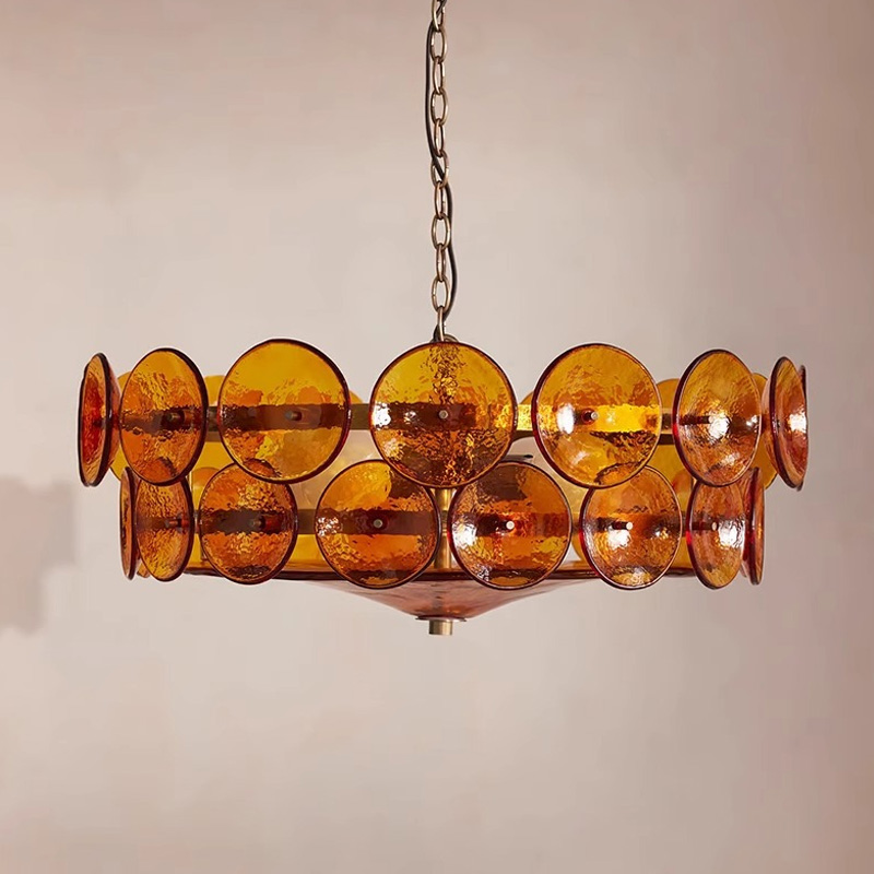 Lustre de vidro luxuoso lâmpad - Lighting Home Decor Items avaliação e preço