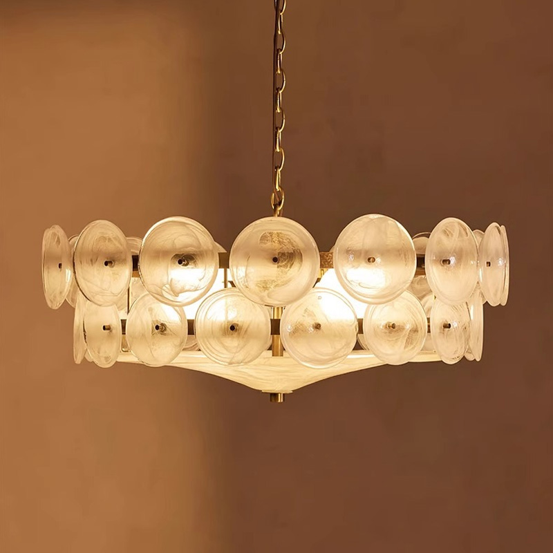 Lustre de vidro luxuoso lâmpad - Lighting Home Decor Items avaliação e preço
