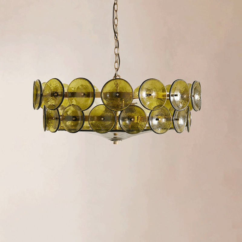 Lustre de vidro luxuoso lâmpad - Lighting Home Decor Items avaliação e preço