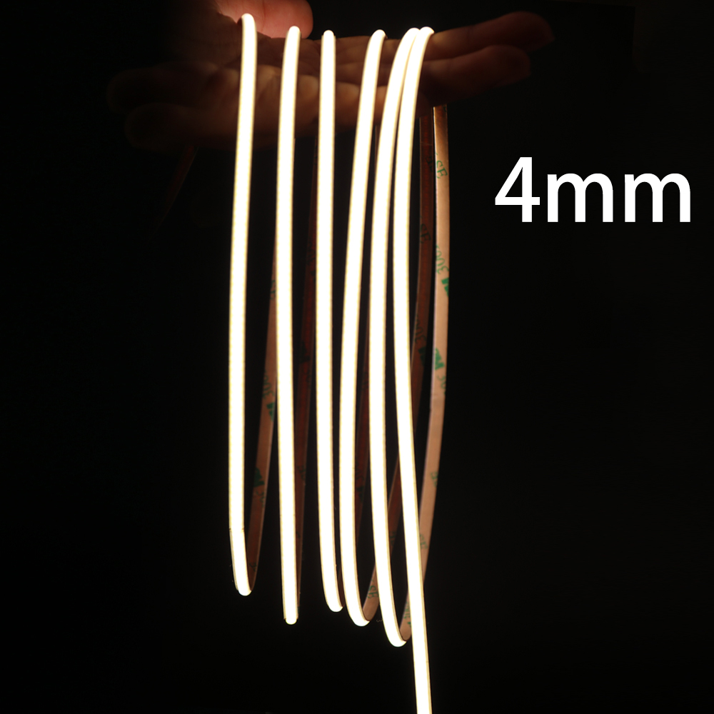4mm estreito cob luzes de tira - Lighting Mcqueen Bedroom Decor avaliação e preço