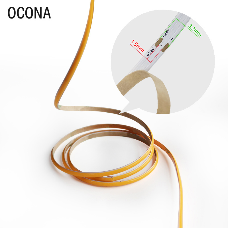 4mm estreito cob luzes de tira - Lighting Mcqueen Bedroom Decor avaliação e preço
