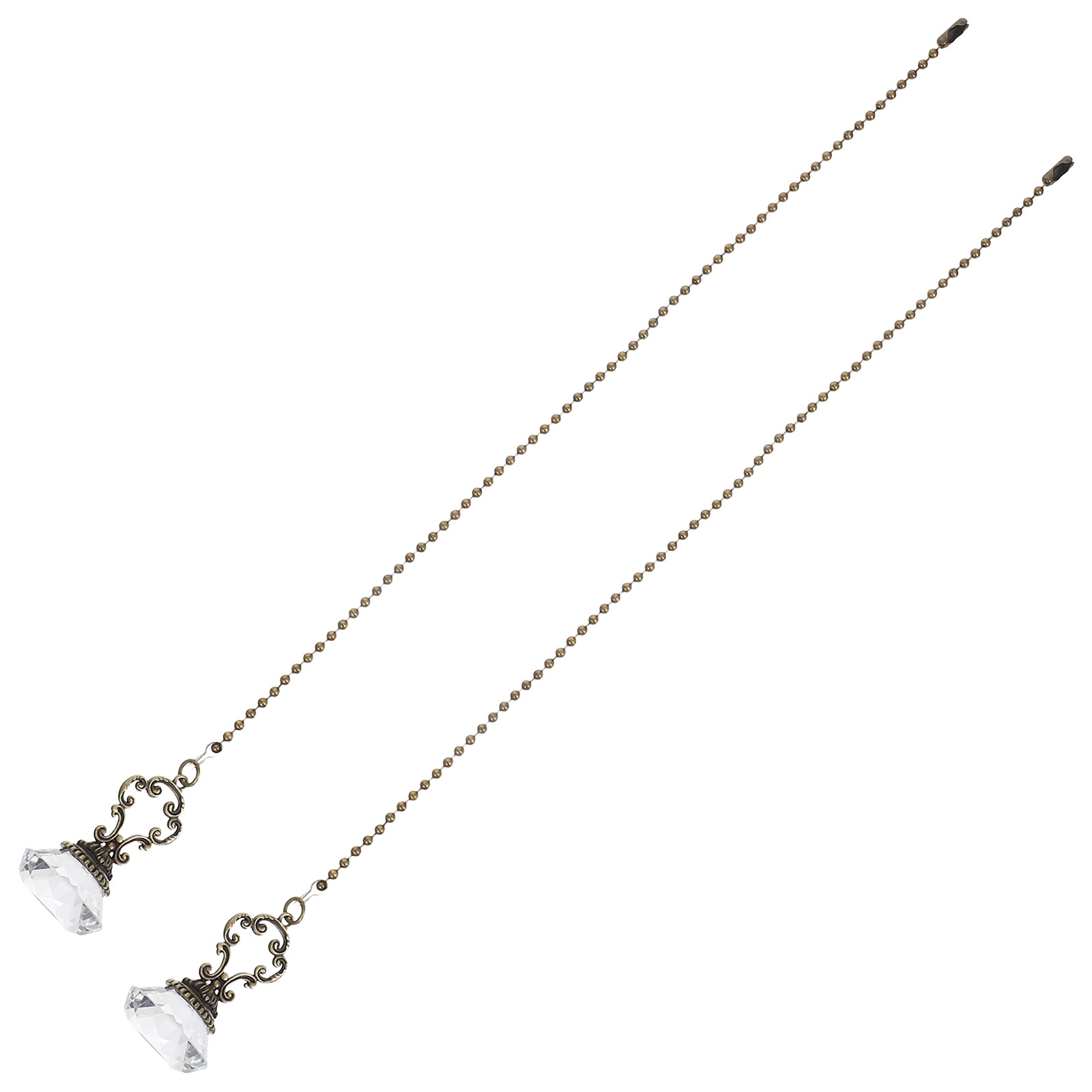 2 Peças Corrente de Cristal pa - Decor Lighting Ceiling Fans avaliação e preço
