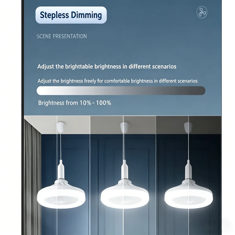 Luminária de Teto 2 em 1 com V - Decor Lighting Ceiling Fans avaliação e preço