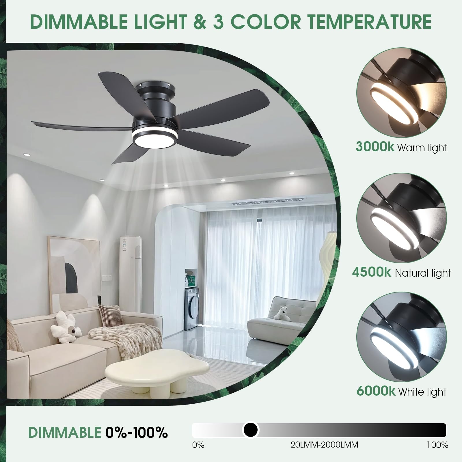 Iluminação de controle remoto  - Decor Lighting Ceiling Fans avaliação e preço