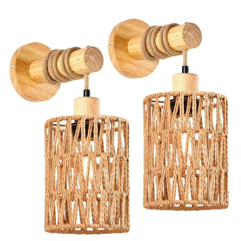 Corda de cânhamo design cabece - Lighting Decoration On Wall avaliação e preço