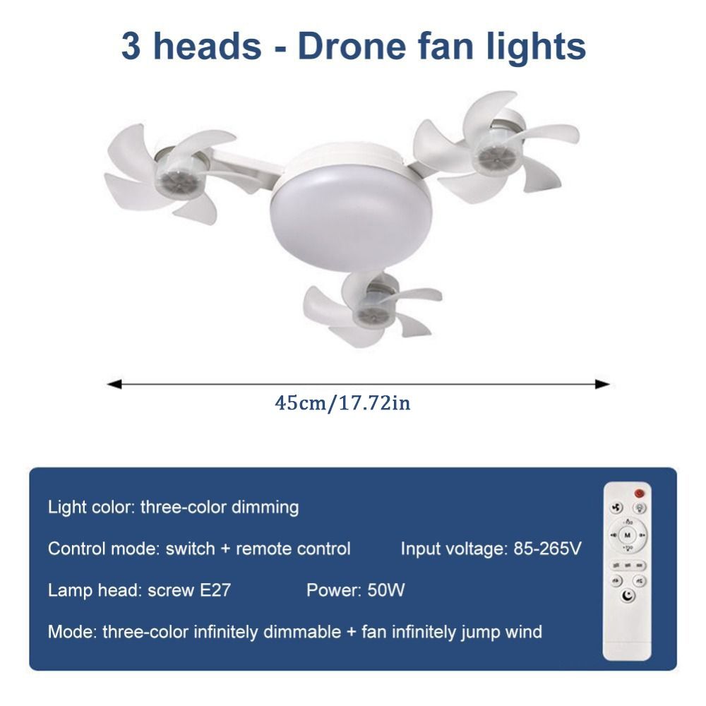 Ventilador de Teto Simples 2 e - Decor Lighting Ceiling Fans avaliação e preço