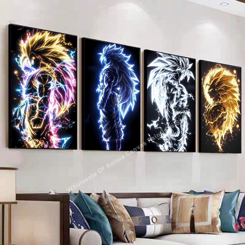 Anime dragon ball wukong neon  - Lighting Home Decor Items avaliação e preço