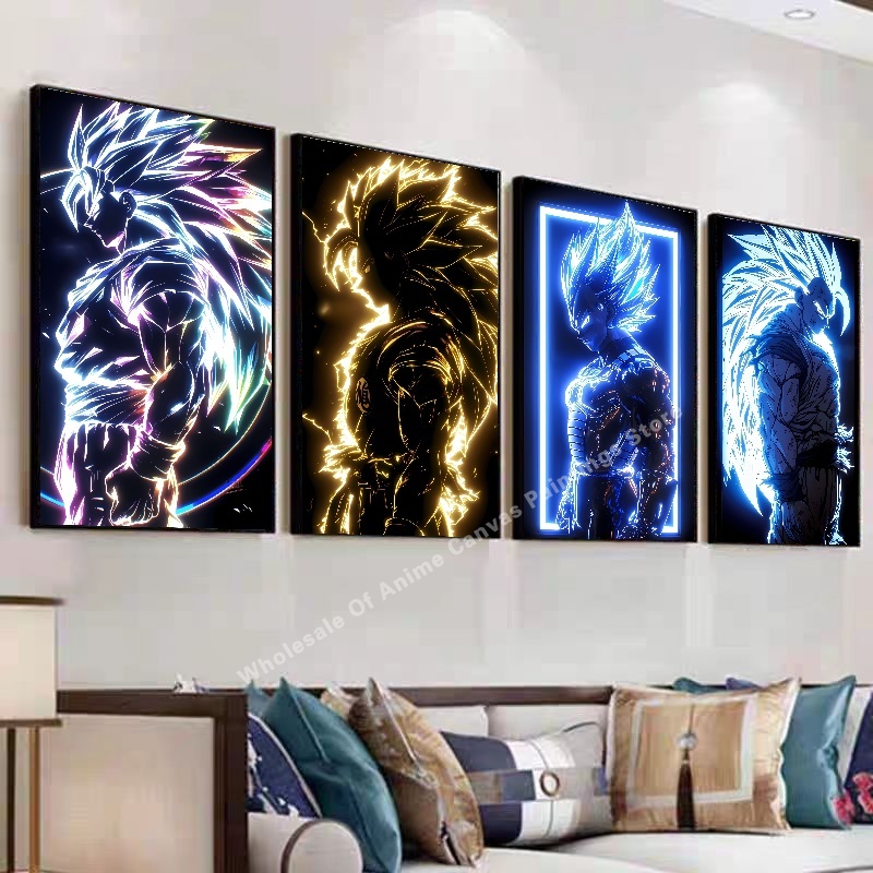 Anime dragon ball wukong neon  - Lighting Home Decor Items avaliação e preço