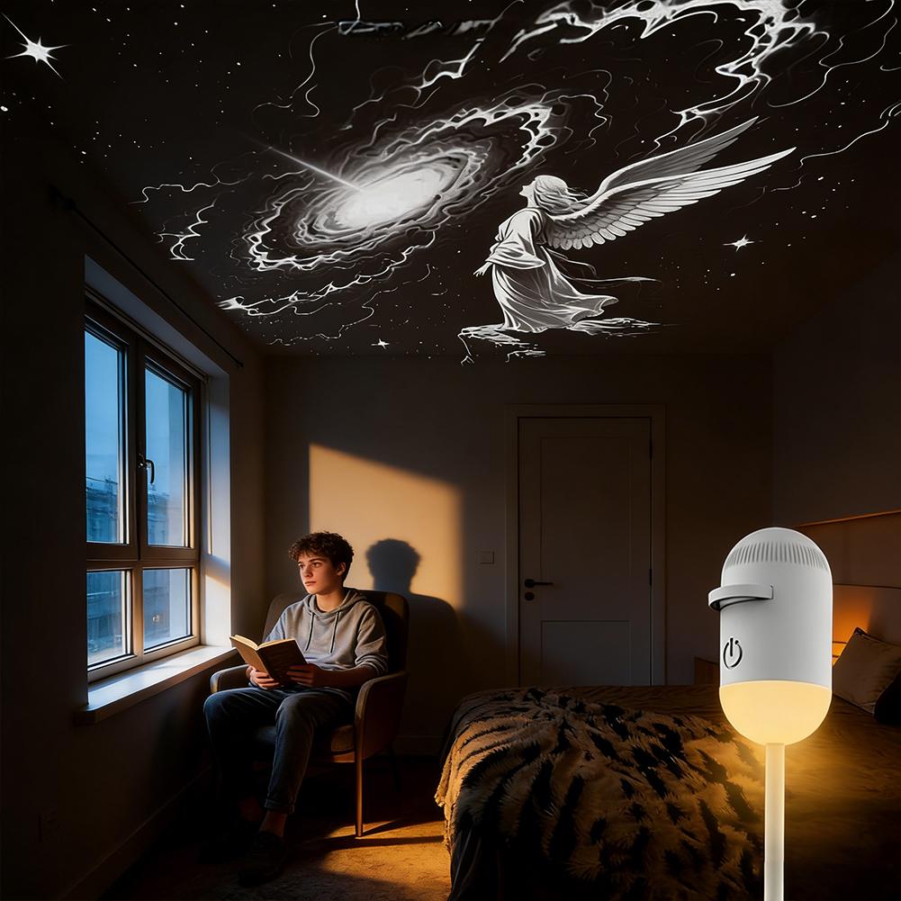 Lâmpada de Projeção USB HD com - Lighting Mcqueen Bedroom Decor avaliação e preço