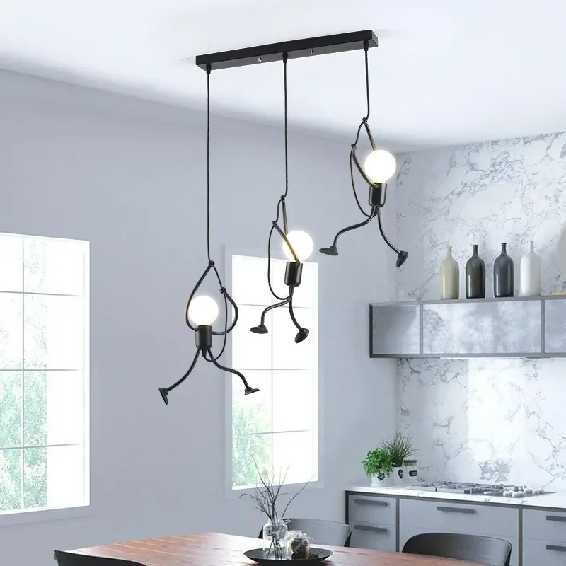 Retro ferro forjado lustre res - Lighting Decor Store avaliação e preço