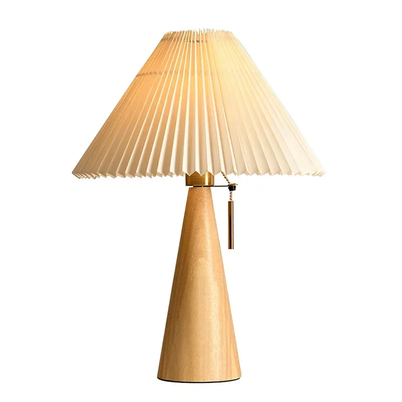 Luminária de mesa retrô plissa - Lighting Decor Bedroom avaliação e preço