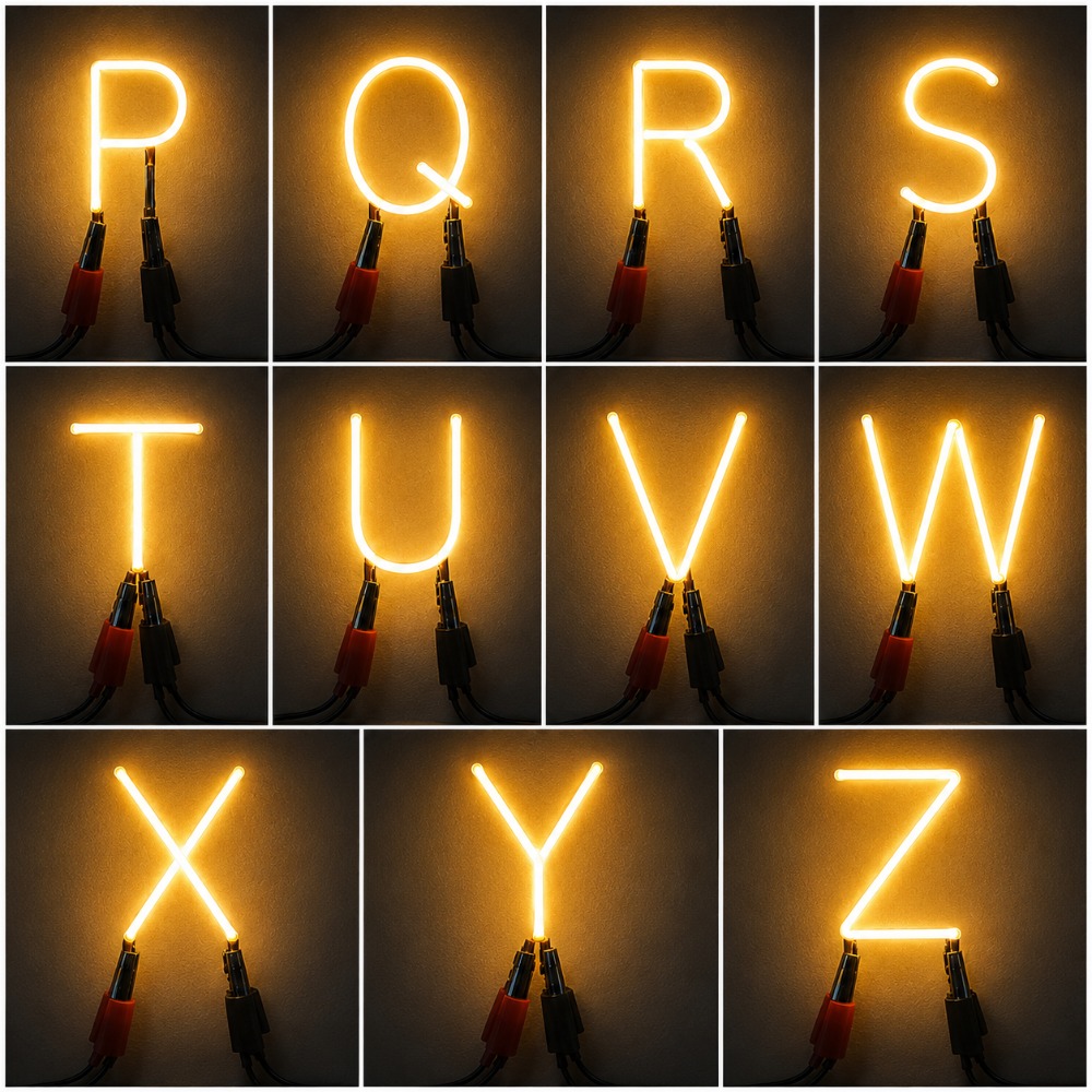Letras LED de Filamento 3V de  - Lighting Decor Store avaliação e preço